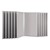 7' H Swinging Panel Display - Wall Model