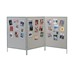 Display & Exhibit System - Shown w/ Gray Vinyl Panels