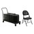 Pack of Twenty-Four1100 Series Folding Chairs w/ Bonus Dolly