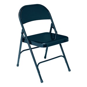 50 Series Steel Folding Chair - Dark Blue