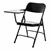 5200 Series Steel Folding Tablet Arm Chair - Black frame w/ gray nebula tablet