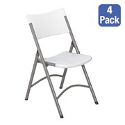 600 Series Plastic Folding Chair (Pack of Four) 