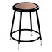 6200-10 Black Stool - Adjustable Height (19" - 27" H)