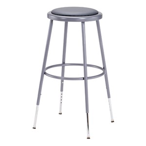 6400 Padded Stool - Adjustable Height
