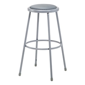 6400 Padded Stool - Fixed Height
