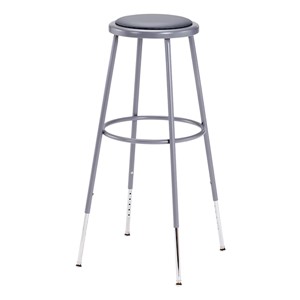 6400 Padded Stool – Adjustable Height