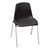 8100 Poly Shell Stackable Chair - Black