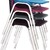 8100 Poly Shell Stackable Chairs - Multiple units shown stacked