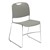 Pack of Forty 8500 Series School Chairs w/ Bonus Dolly - 8500 Series School Chair - Gray