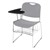 8500 Series Tablet Arm Chair - Shown w/ optional book rack