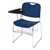 8500 Series Tablet Arm Chair - Shown w/ optional book rack