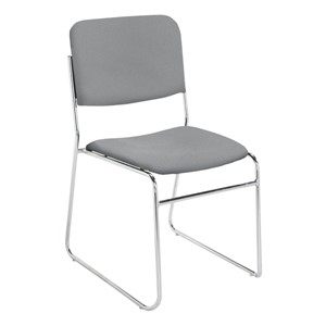 8600 Series Lightweight Stack Chair - Solid gray