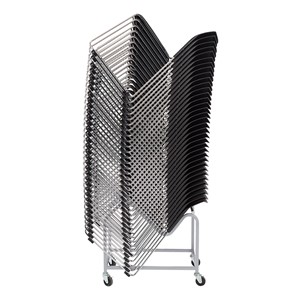 Pack of Thirty-Five 8700 Series Stack Chairs w/ Dolly