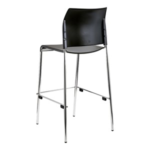 8800 Series Vinyl Cafetorium Bar Stool - Back