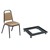 9100 Series Stack Chairs & Dolly Package - Beige