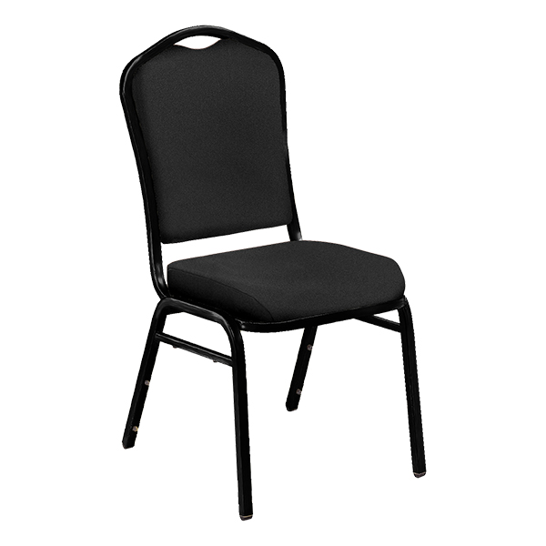 9300 Stack Chair - Black