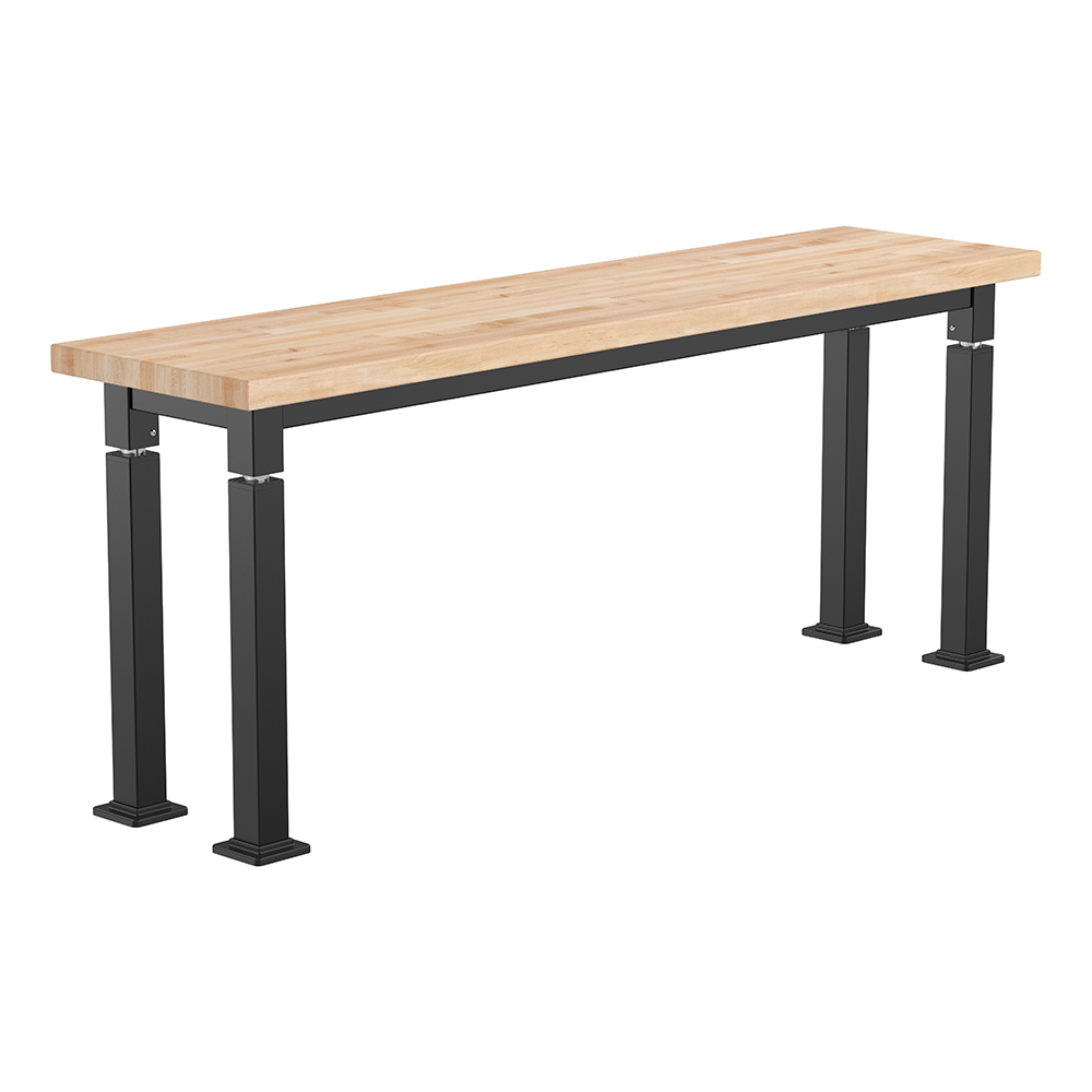 Aero-Lift Table w/ Butcher Block Top
