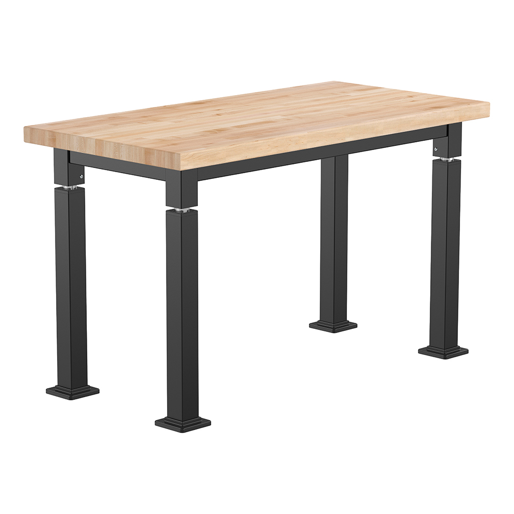 Aero-Lift Table w/ Butcher Block Top