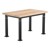 Aero-Lift Table w/ Butcher Block Top