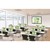 Flip & Store Blow-Mold Table w/ Two 8600 Series Padded Stack Chairs