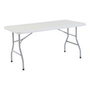 Lightweight Plastic Top Folding Table