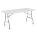 Lightweight Plastic Top Folding Table (30" W x 60" L)
