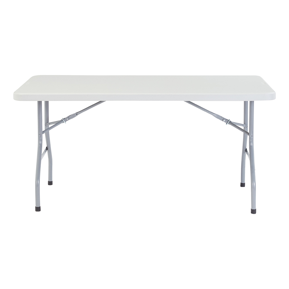 Lightweight Plastic Top Folding Table