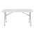 Lightweight Plastic Top Folding Table