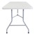 Lightweight Plastic Top Folding Table (30" W x 96" L)