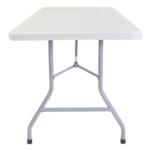 Lightweight Plastic Top Folding Table