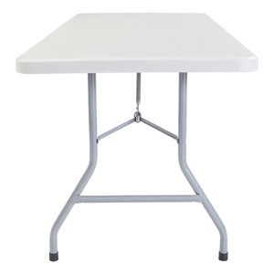Lightweight Plastic Top Folding Table (30" W x 72" L)