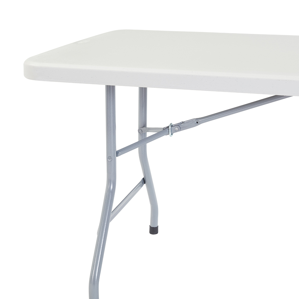 Lightweight Plastic Top Folding Table (30" W x 96" L)