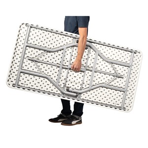 Lightweight Plastic Top Folding Table (30" W x 60" L)