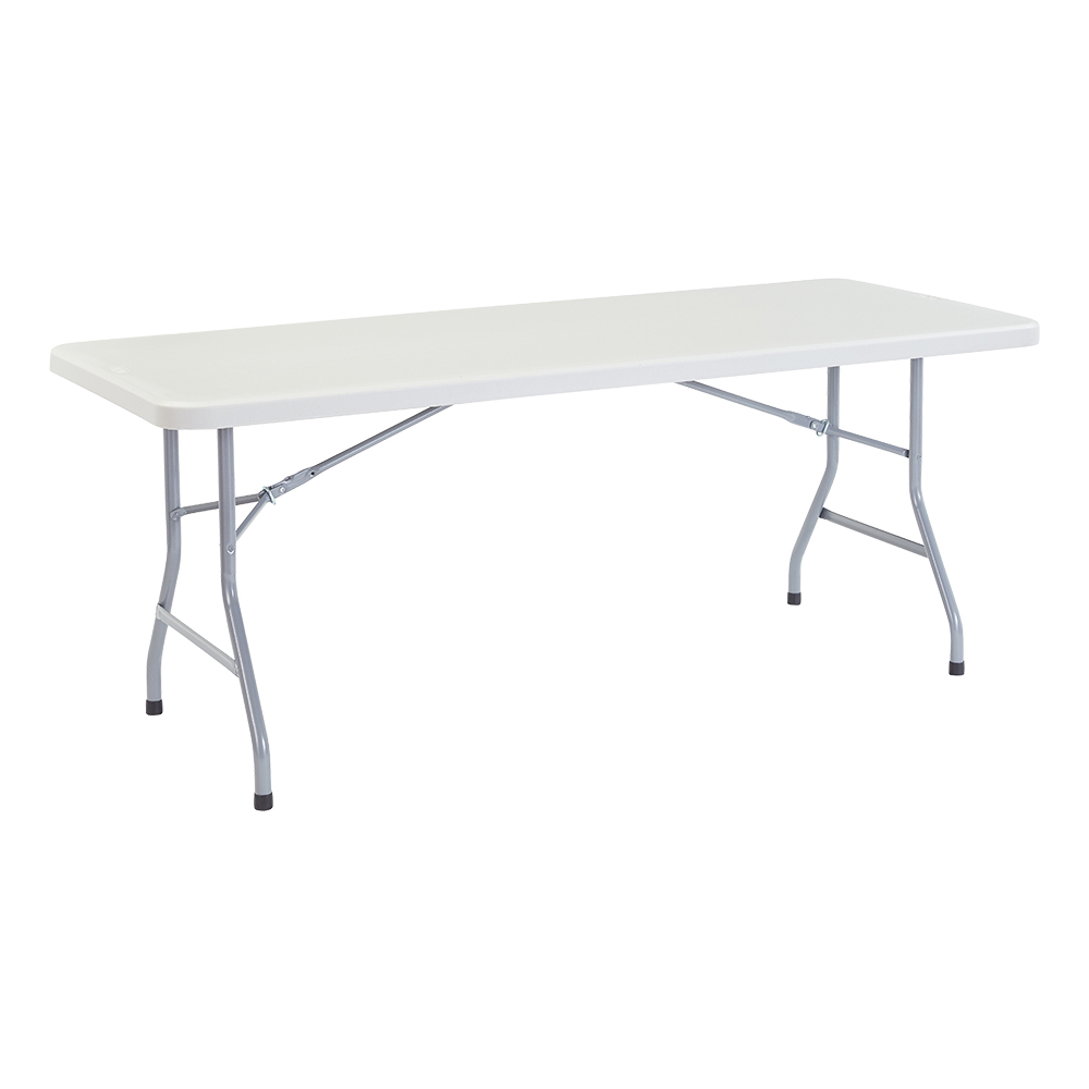 Lightweight Plastic Top Folding Table