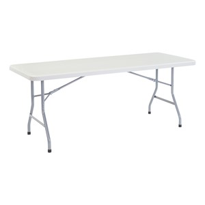 Lightweight Plastic Top Folding Table