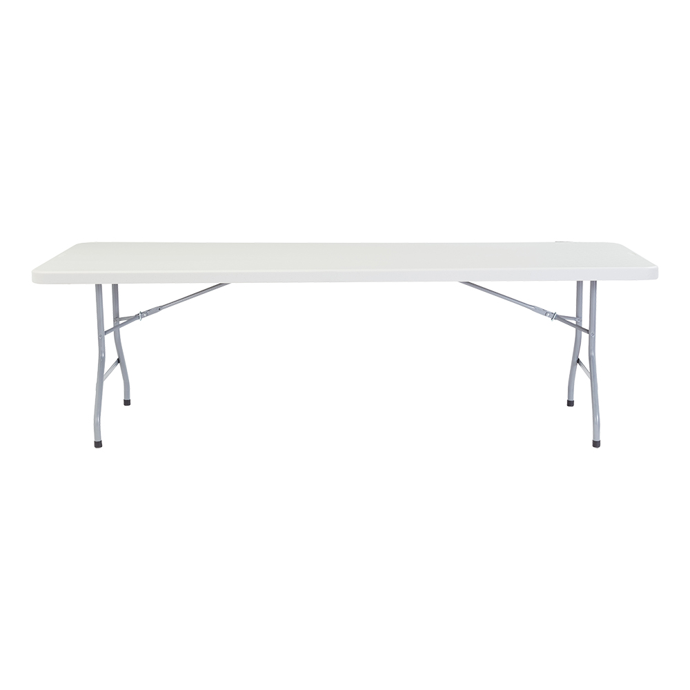Lightweight Plastic Top Folding Table (30" W x 96" L)