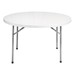Round Plastic Top Folding Table