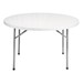 Round Plastic Top Folding Table