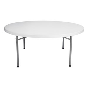 Round Plastic Top Folding Table-7hown c  R