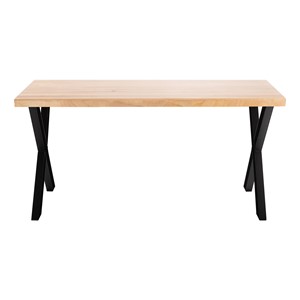 Collaborator Table w/ Butcher Block Top
