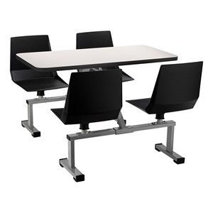 Cluster Swivel Booth w/ Whiteboard Top