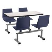Cluster Swivel Booth w/ Whiteboard Top