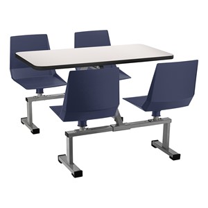 Cluster Swivel Booth w/ Whiteboard Top