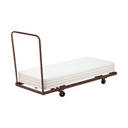 Flat-Stacking Folding Table Truck