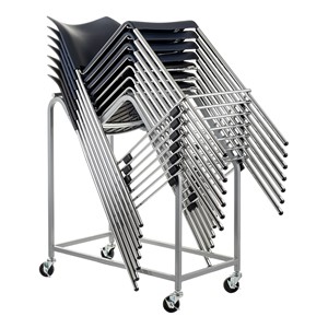 Dolly for 8700 & 8800 Cafetorium Bar Stools - Shown Loaded (Stools not included)