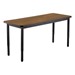 Adjustable-Height Steel Frame Science Lab Table w/ Laminate Top