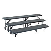 Tapered Standing Choral Risers w/ Carpet Deck