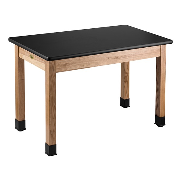 SLT Series Science Lab Table w/ High-Pressure Laminate Top (24" W x 48" L x 30" H)