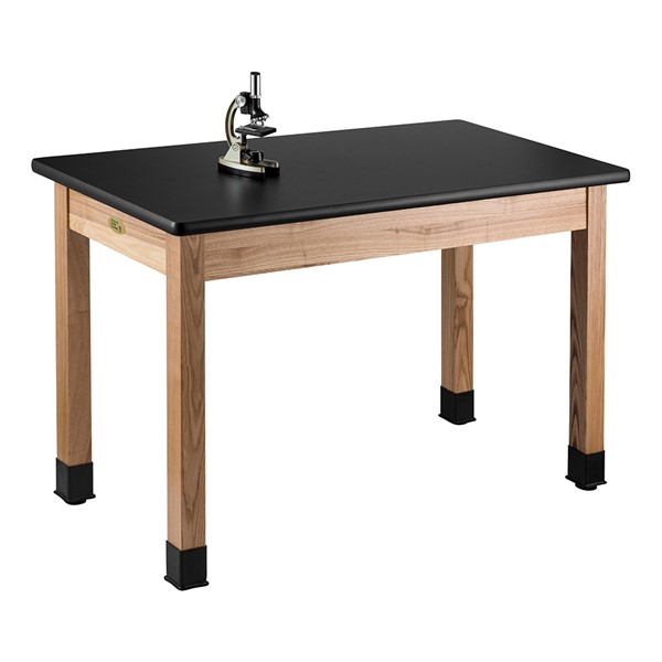 SLT Series Science Lab Table w/ High-Pressure Laminate Top (24" W x 48" L x 30" H)