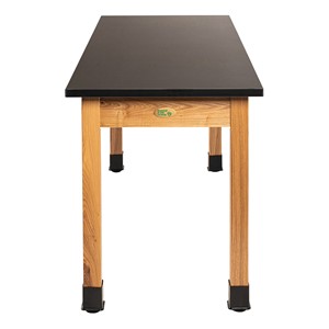 SLT Series Science Lab Table w/ Chemical-Resistant Top (24" W x 72" L x 30" H)